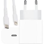 20W USB-C Snellader met iPhone Kabel - iPhone oplader - Wit, Ophalen of Verzenden, Nieuw