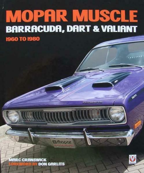 Boek : MOPAR Muscle - Barracuda, Dart & Valiant 1960-1980, Boeken, Auto's | Boeken, Nieuw, Overige merken