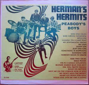 LP gebruikt - Hermans Hermits - Peabodys Boys, Cd's en Dvd's, Vinyl | Pop, Zo goed als nieuw, Verzenden