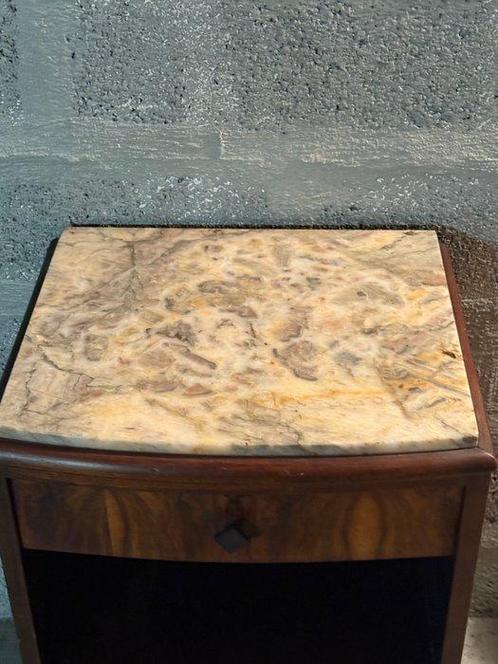 Nachtkastje - Hout, Marmer, Antiek en Kunst, Kunst | Designobjecten