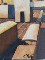 Claudio Rolfi (1960) - i treni a vapore, Antiek en Kunst