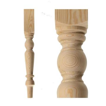 Landelijke houten tafelpoot 750x90mm beschikbaar voor biedingen