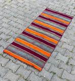 Sivas - Loper - 165 cm - 71 cm - Gestreepte met de hand, Huis en Inrichting, Stoffering | Tapijten en Kleden, Nieuw