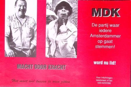 Politieke poster van het MDK (lijst optie, Posters), Verzamelen, Posters, Nieuw, Overige onderwerpen, Met lijst, Verzenden