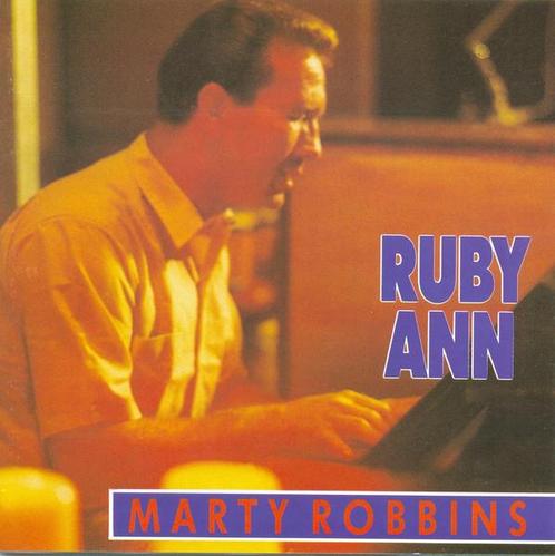 cd - Marty Robbins - Ruby Ann - Rockin Rollin Robbins V..., Cd's en Dvd's, Cd's | Overige Cd's, Zo goed als nieuw, Verzenden