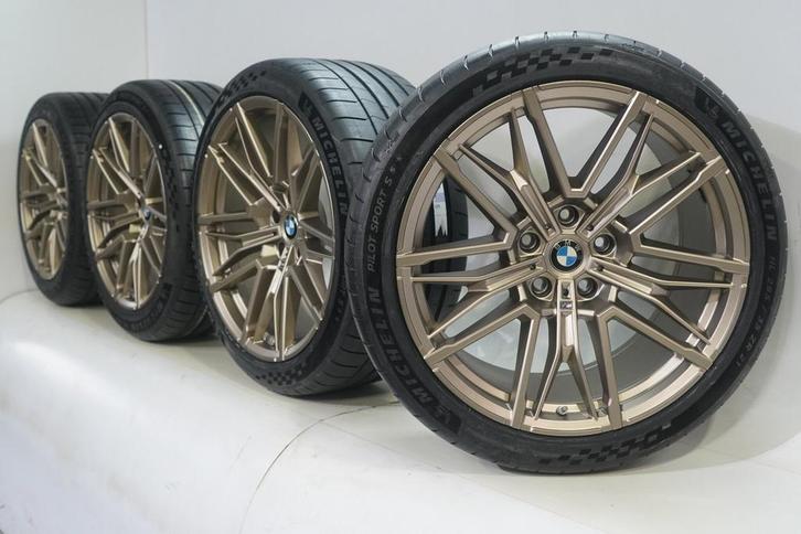 BMW M5 G90 G99 20 & 21 inch velgen Michelin Zomerbanden Nieu, Auto-onderdelen, Banden en Velgen, Velg(en), Gebruikt, 20 inch, Zomerbanden
