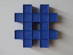 Hans Meeuwsen - Reliëf, 2025 - 56 Indisch blauwe hashtag -
