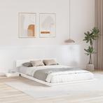 vidaXL Bedframe Wit 120 x 200 cm Hout, Verzenden, Nieuw, Wit, Hout