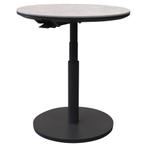 San Sebastian bijzettafel 59xH45-65 cm rond aluminium, Tuin en Terras, Tuintafels, Ophalen of Verzenden, Nieuw, Aluminium