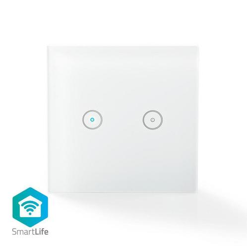 SmartLife Wandschakelaar | Wi-Fi | Duaal | 1000 W, Doe-het-zelf en Verbouw, Elektra en Kabels, Schakelaar, Nieuw, Verzenden