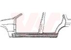 DREMPEL VOOR FORD SIERRA 1982-1987, Auto diversen, Ophalen of Verzenden, Nieuw