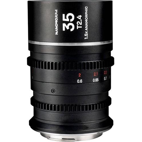 Laowa Nanomorph 35mm T2.4 1.5X S35 (Silver) (Cine) Fuji X, Audio, Tv en Foto, Fotografie | Lenzen en Objectieven, Standaardlens