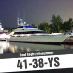 Registratienummer voor uw boot, Watersport en Boten, Nieuw, Verzenden