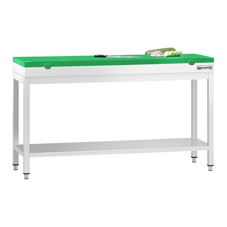 GGM Gastro | RVS werktafel PREMIUM - 1600x800mm - met |, Huis en Inrichting, Keuken | Keukenbenodigdheden, Nieuw, Verzenden