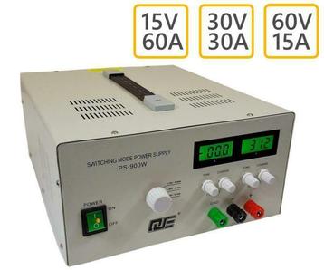 Regelbare voeding 60V/15A, 30V/30A, 15V/60A beschikbaar voor biedingen