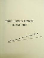 Signé; François Mauriac / G. Goor - Trois grands hommes, Antiek en Kunst, Antiek | Boeken en Bijbels