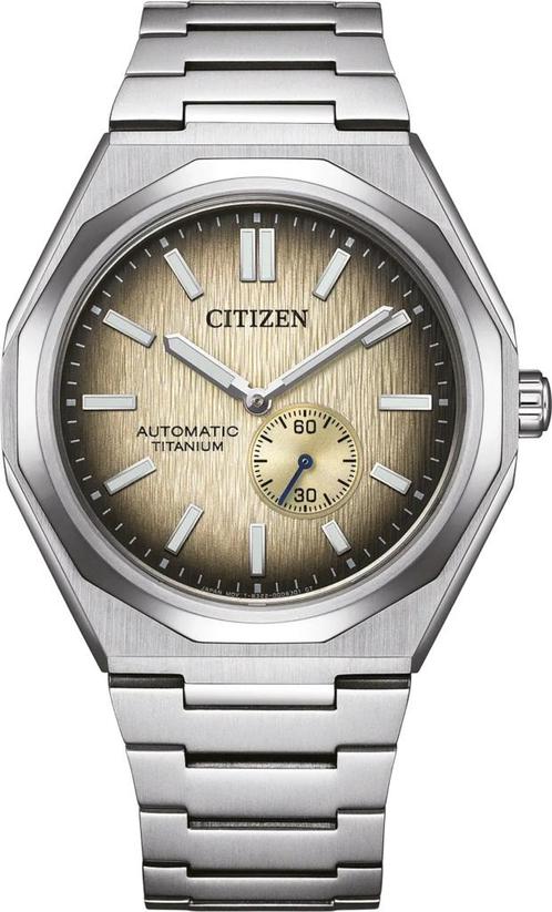 Citizen NK5020-58P Zenshin 60 Super Titanium horloge, Sieraden, Tassen en Uiterlijk, Horloges | Heren, Polshorloge, Nieuw, Citizen