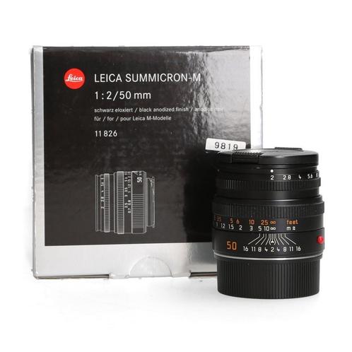 Leica 50mm F2.0 Summicron-M (11826), Audio, Tv en Foto, Fotografie | Lenzen en Objectieven, Zo goed als nieuw, Ophalen of Verzenden