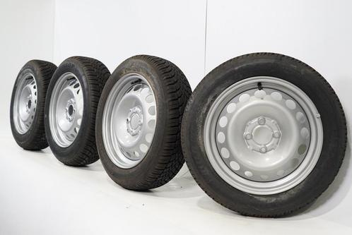 Smart Fortwo Forfour  Staal 15 inch velgen Dunlop  Winterban, Auto-onderdelen, Banden en Velgen, Velg(en), Gebruikt, 15 inch, Winterbanden