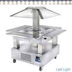 Bain Marie Buffet Eiland 4 x 1/1 GN | Warm HorecaTraders, Verzenden, Nieuw in verpakking