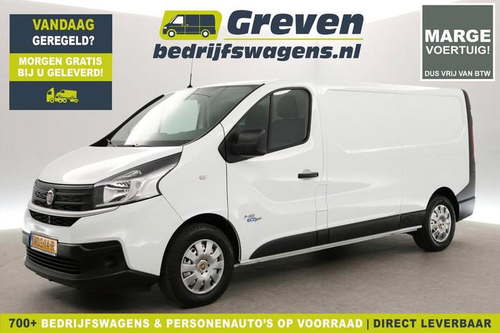 Fiat Talento 2.0 MultiJet L2H1, Auto's, Bestelauto's, Onderhoudsboekje, Lease, Handgeschakeld, Wit, Financial lease, Stof, Diesel