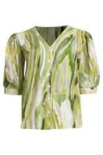 -50% Smashed Lemon  Smashed Lemon 25166 multicolour abstract, Kleding | Dames, Blouses en Tunieken, Verzenden, Nieuw, Groen