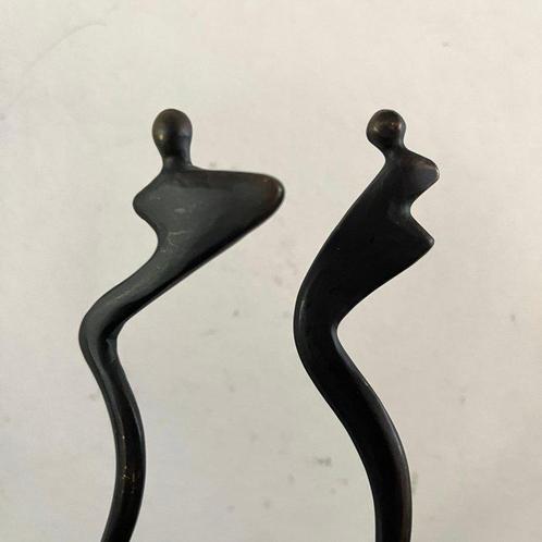 Beeldje (3) - Brons, Antiek en Kunst, Curiosa en Brocante