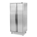 HCB Pro-line Servieskast - 2 deuren - 80 cm - RVS, Verzenden, Nieuw in verpakking, RVS Meubilair