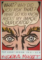 Roy Lichtenstein - Affiche originale dexposition - Pop, Antiek en Kunst