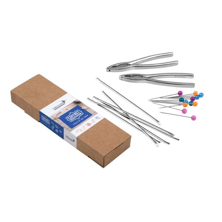 Déglon Zeevruchten Proeverij Set – Compleet Gereedschap, Huis en Inrichting, Keuken | Bestek, Bestekset, Nieuw, Overige materialen