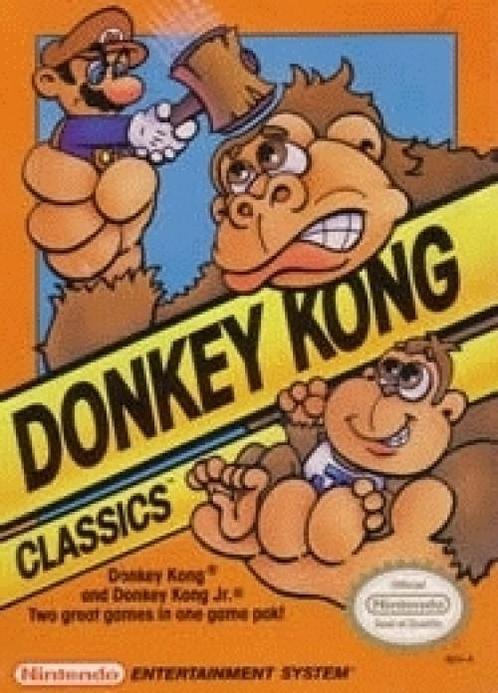 Donkey Kong Classics (Nintendo (NES)), Spelcomputers en Games, Games | Nintendo NES, Gebruikt, Verzenden