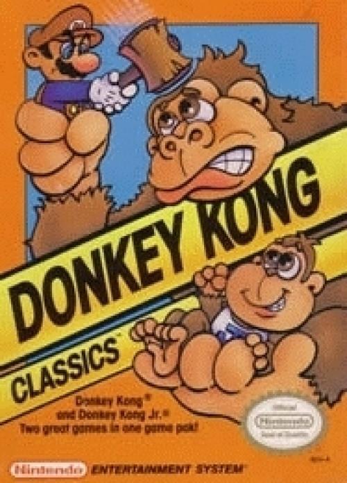 Donkey Kong Classics (Nintendo (NES)), Spelcomputers en Games, Games | Nintendo NES, Gebruikt, Verzenden