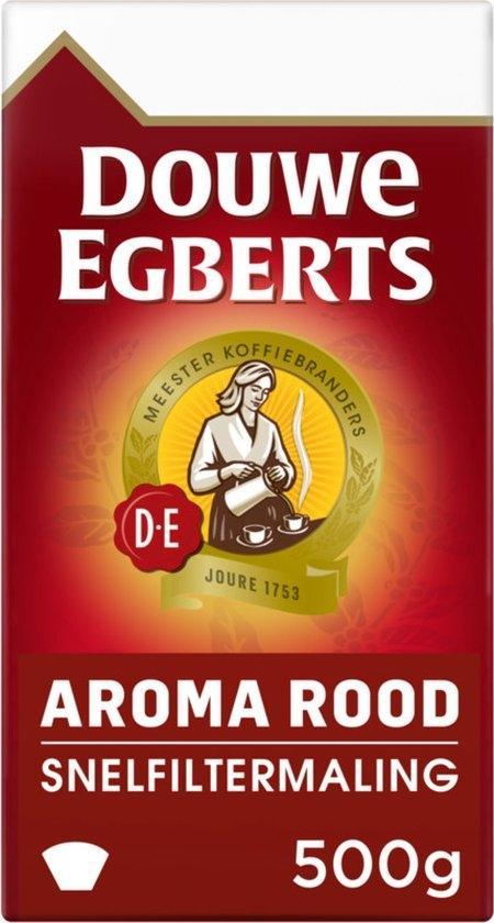 Douwe Egberts Aroma Rood filterkoffie - 15 x 500 gram, Diversen, Levensmiddelen, Verzenden