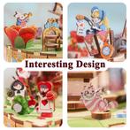 Tone-Cheer muziekdoosje Alice Tea Party DIY Modelbouw Knu..., Verzenden, Nieuw