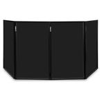 Vonyx DB2B inklapbaar DJ booth scherm zwart - 280 x 120cm to, Muziek en Instrumenten, Dj-sets en Draaitafels, Verzenden, Nieuw