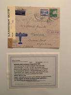 Nederland 1941/1949 - Luchtpost enveloppen vnl. jaren 30 en, Gestempeld