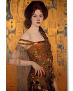 Ksavera - Belle Epoque DS0735 - canvas XXL - 120cm, Antiek en Kunst