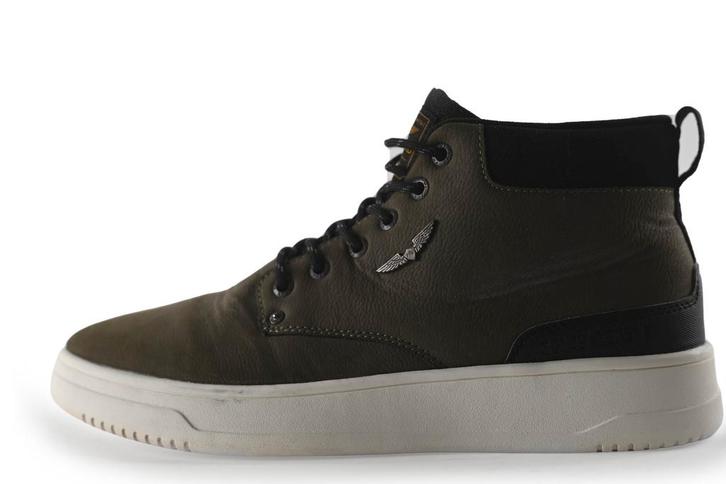 PME Legend Veterboots in maat 45 Groen | 10% extra korting, Kleding | Heren, Schoenen, Overige kleuren, Zo goed als nieuw, Boots