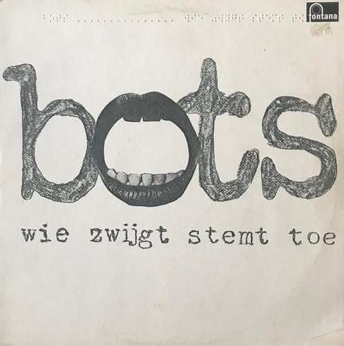 LP gebruikt - Bots - Wie Zwijgt Stemt Toe, Cd's en Dvd's, Vinyl | Nederlandstalig, Zo goed als nieuw, Verzenden