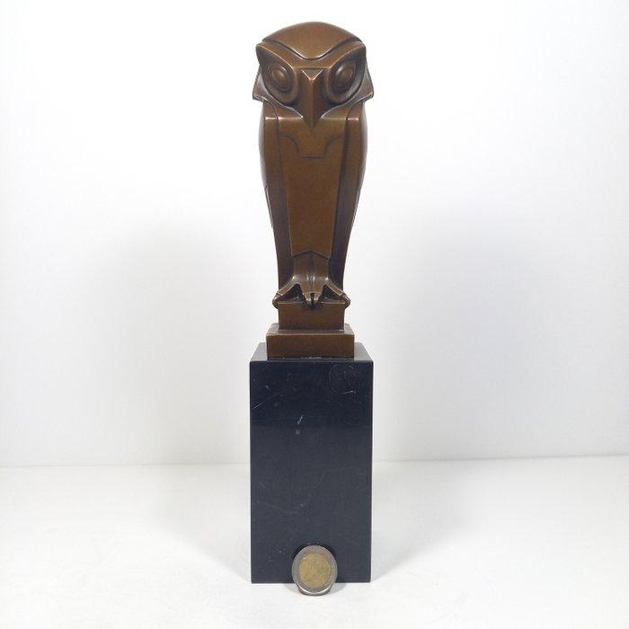 Naar: ALTORF, JOHAN COENRAAD (1876-1955) - sculptuur, Owl, Antiek en Kunst, Kunst | Designobjecten