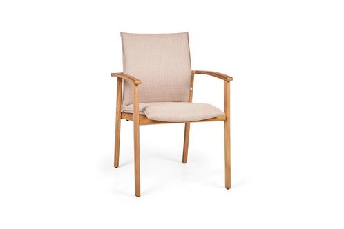 SUNS Florine stapelbare dining chair soft pink * Sale * |, Tuin en Terras, Tuinsets en Loungesets, Ophalen of Verzenden