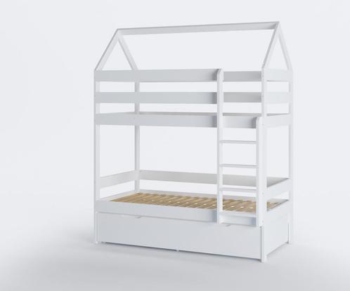 Speel- en slaapbed in huisje-vorm - massief grenenhout -..., Kinderen en Baby's, Kinderkamer | Bedden, Nieuw, Ophalen of Verzenden