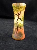 Legras - Fraai Art Nouveau glazen vaasje - Miniatuur vaasje