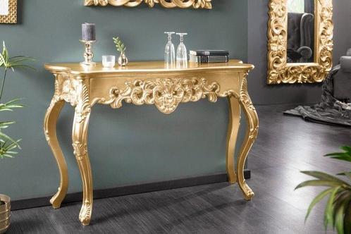 Elegante console VENICE 110cm gouden barok design dressoir, Huis en Inrichting, Tafels | Sidetables, Ophalen of Verzenden