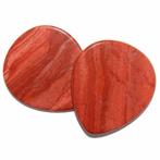 Rode Jaspis minerale plectrum handgemaakt, Ophalen of Verzenden, Nieuw, Elektrische gitaar