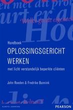 Handboek oplossingsgericht werken met licht verstandelijk be, Boeken, Verzenden, Zo goed als nieuw