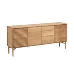 *WOONWINKEL* Kave Home Lenon Retro Dressoir Eiken, Verzenden, Nieuw