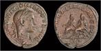 247-249ad Roman Philip Ii Ae sestertius Philip Ii and Phi..., Postzegels en Munten, Verzenden