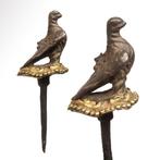 Oud-Romeins Goud, Zilver Pin met Adelaar van Zeus, Antiek en Kunst
