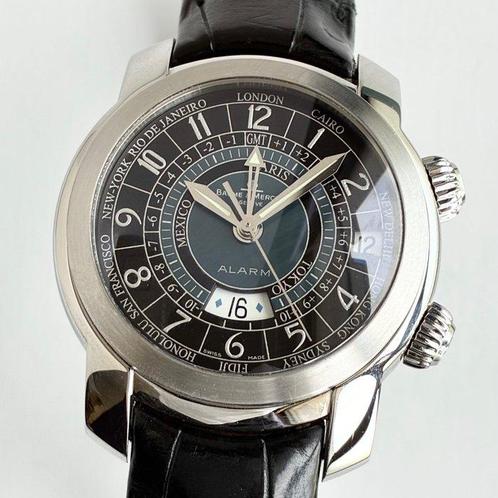 Baume & Mercier - Capeland Automatic GMT Alarm - 65322 -, Sieraden, Tassen en Uiterlijk, Horloges | Heren